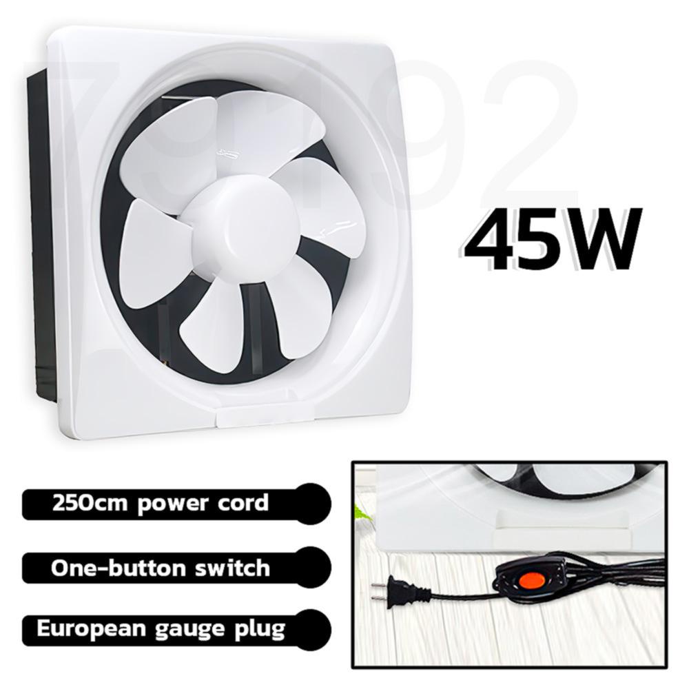 S297 Aotop Exhaust Fan For Bathroom LowNoise Household Window Wall