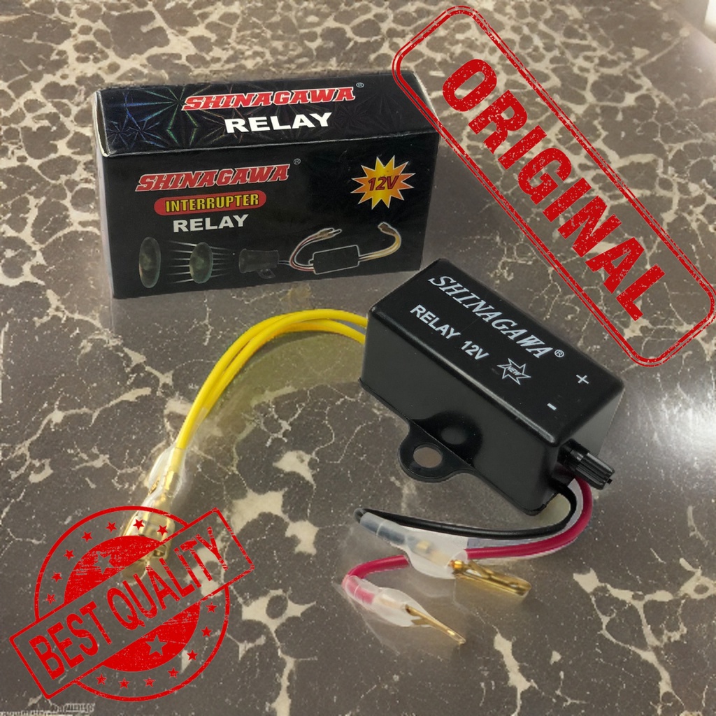 SHINIGAWA HORN RELAY FOR HONDA XR150 L RELAY INTERRUPTER 12V UNIVERSAL