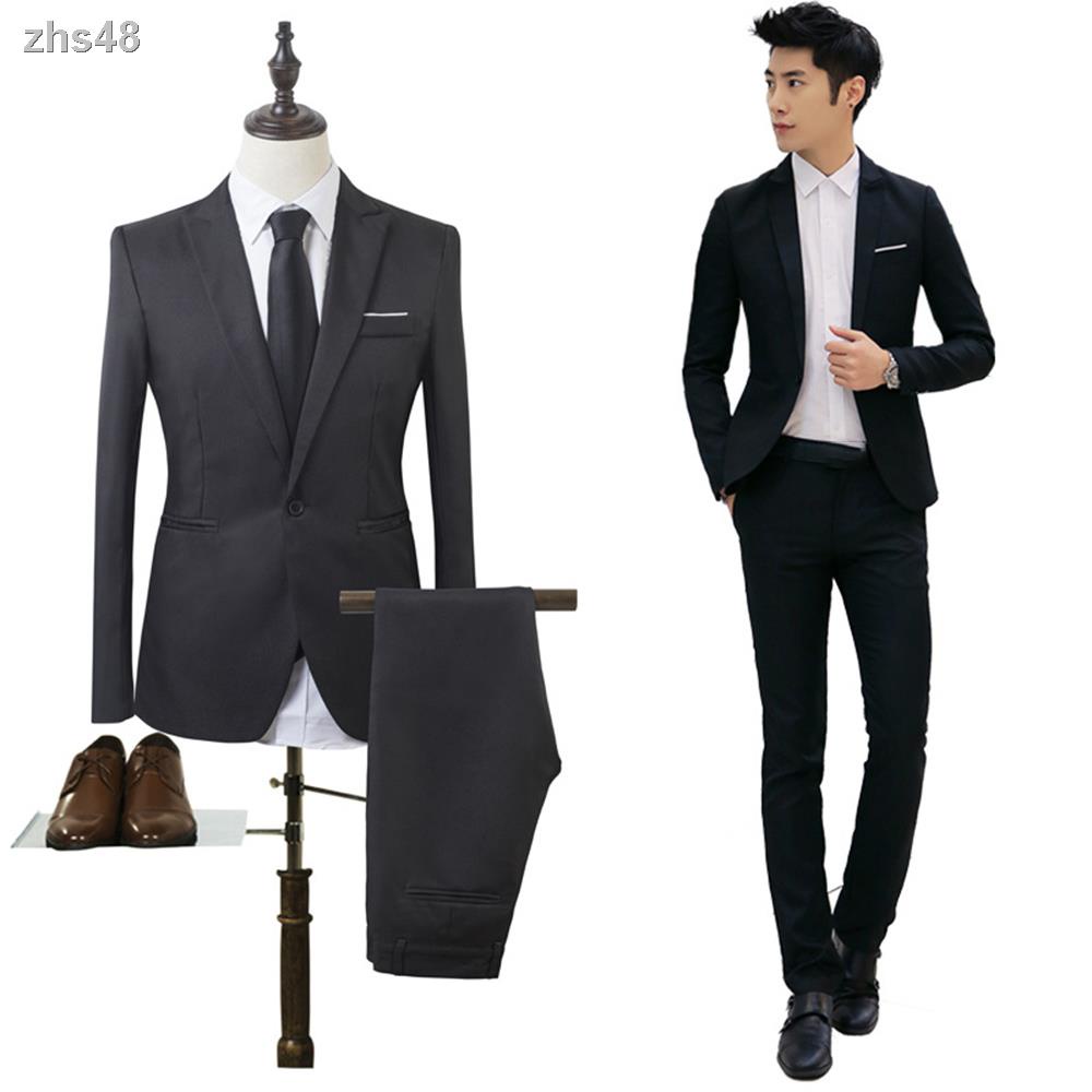 Mens Suit One Button Business Suits 3 Pieces Wedding Grooms Tuxedos(Blazer  + Vest + Pants), Brown, One Size : : Clothing, Shoes & Accessories