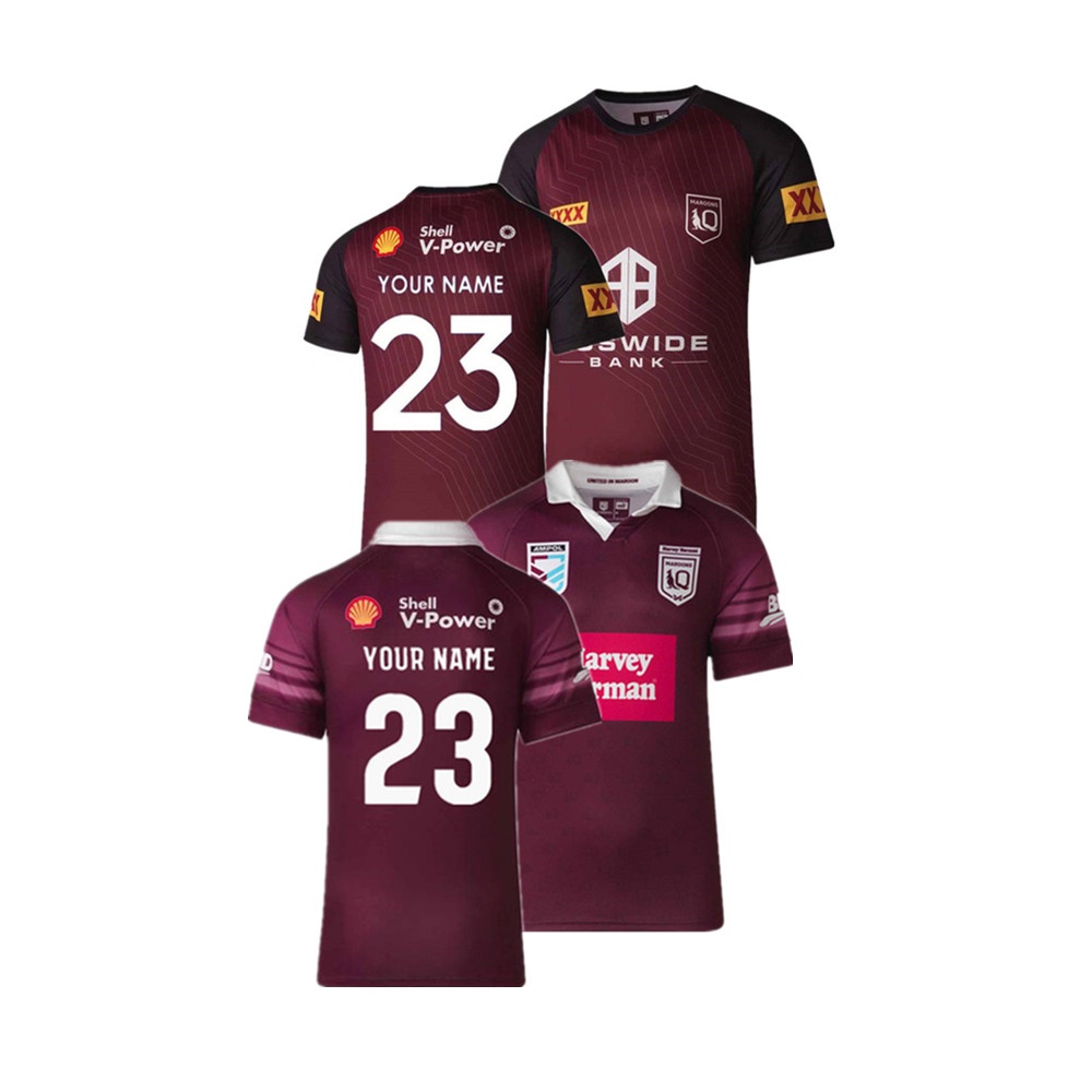 Men's Sportswear Suits Training Clothes ♂QLD Maroons 2023 Men's