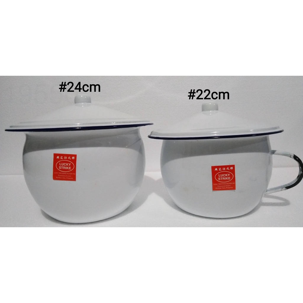 COD! Enamel Arinola 22/ Enamel Chamber POt for Elderly and Pregnant