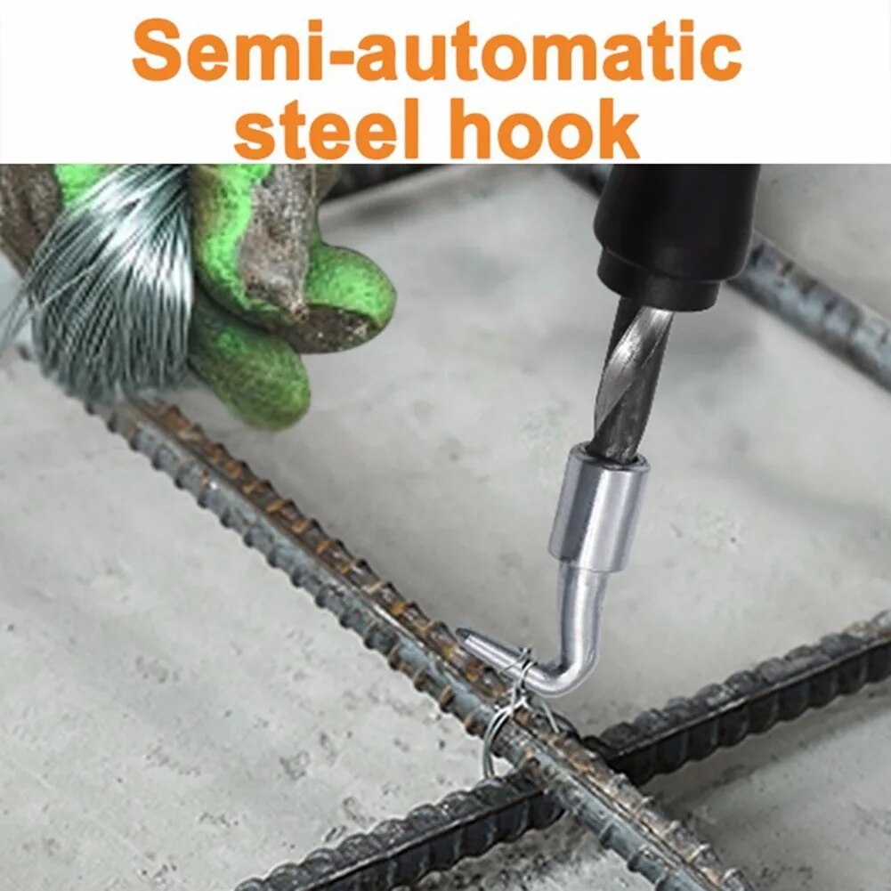 Semi-Automatic Rebar Hook Steel Bar Binding Hook Wire Tying Tools