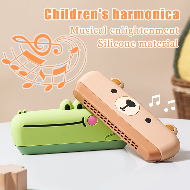 ☸16 Holes Harmonica Children Toys Beginner Musical Instrument Education