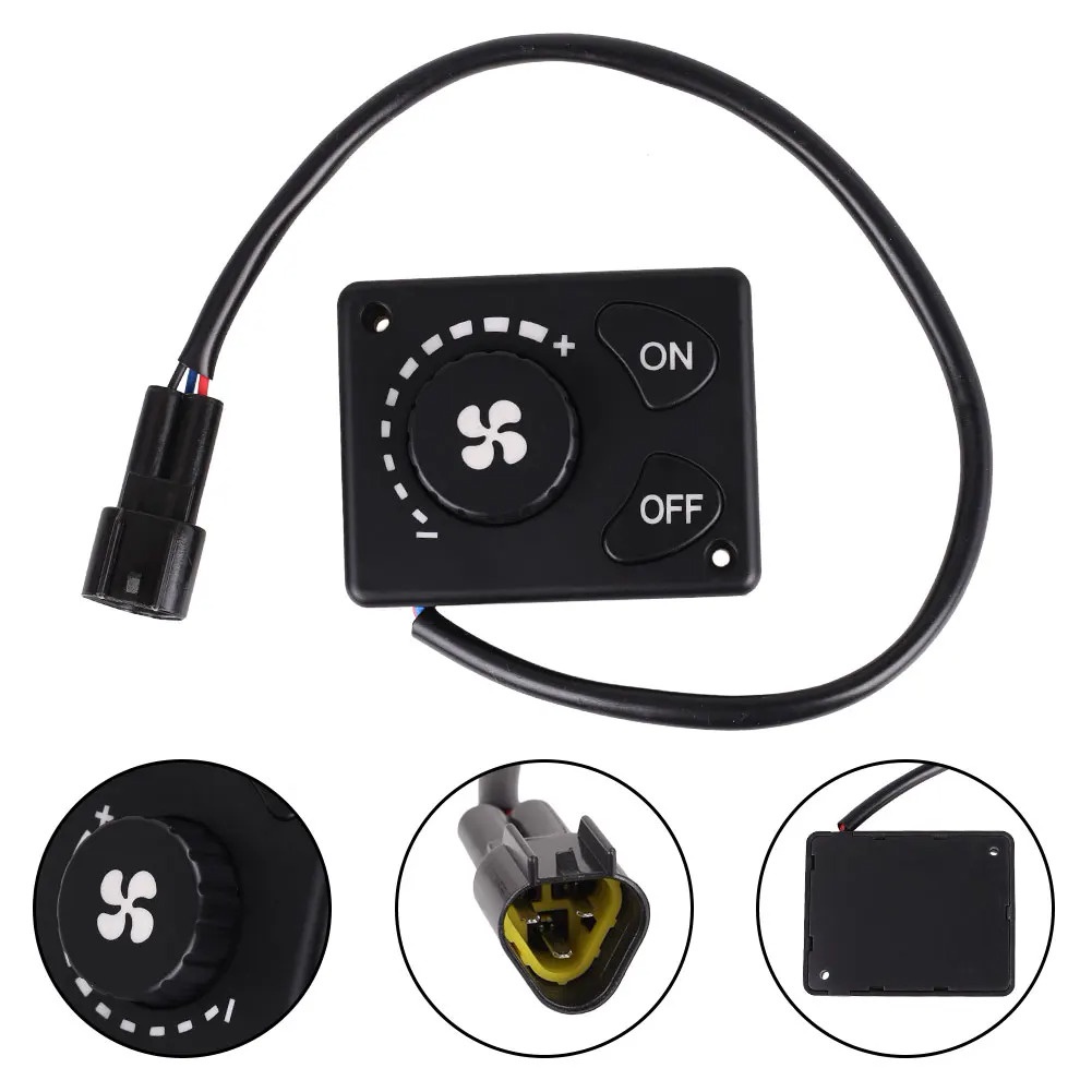 12V/24V Parking Heater Controller Switch Knob For Car Truck Air Diesel ...
