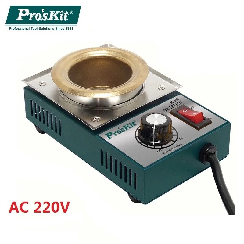 Soldering Iron Lead Free Solder Pot Soldering Desoldering Bath Tin