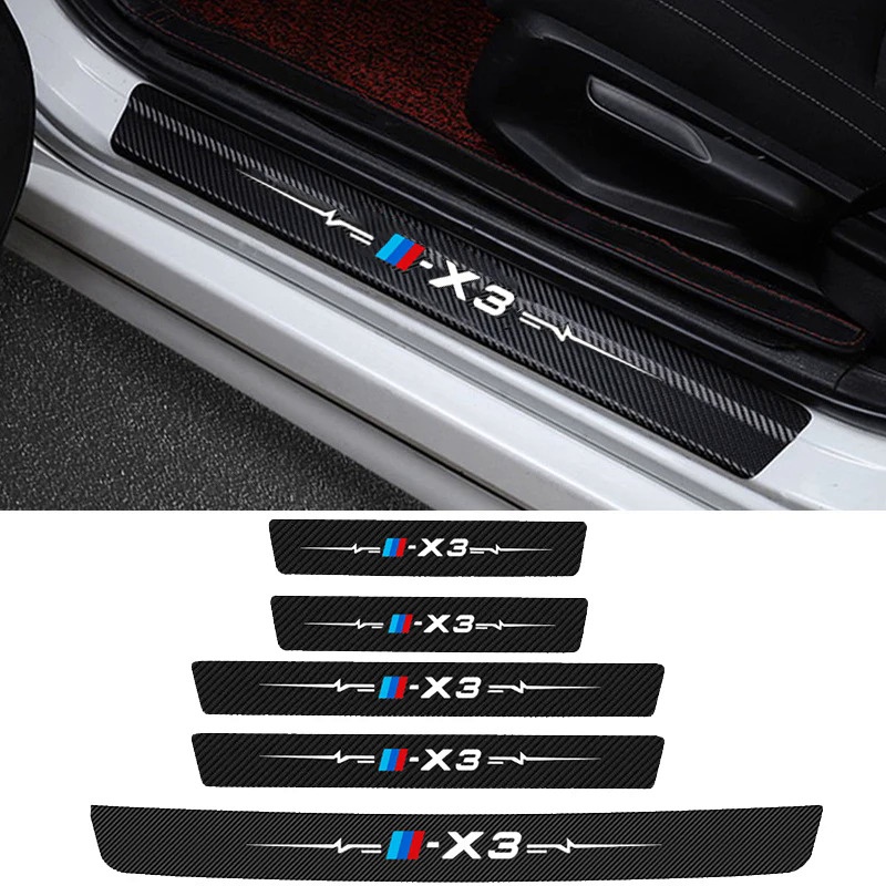 Auto Interior for Bmw X3 Emblem E83 F25 Carbon Fiber Car Front Rear ...