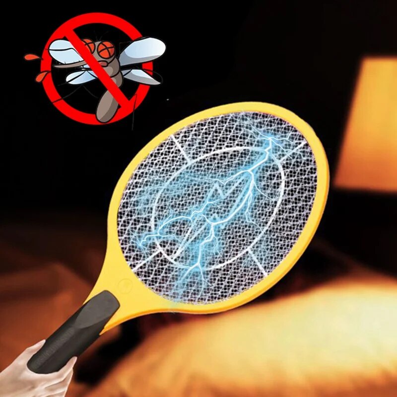 ♀Electric Mosquito Swatter Handheld Bug Zapper Mosquitos Killer Zapper