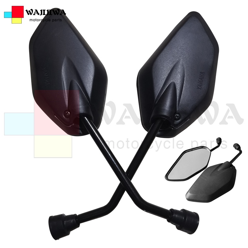 Side Mirror Motorcycle Universal Ordinary Long Stem And Small For Honda