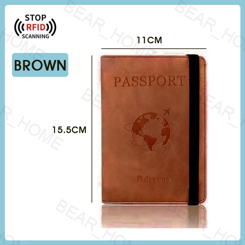 AntiRFID Passport Cover Holder Document Organizer Travel Passport
