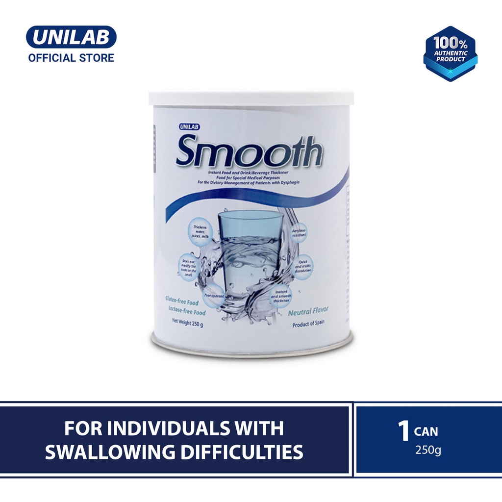 Smooth Powder 250g Can Food/Drink Thickener for Individuals with