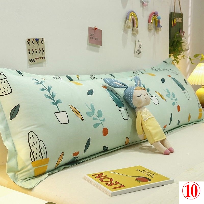 Double Long Pillowcase Pillowcase Couple OnePiece Extended 1.2m/1.5m/1
