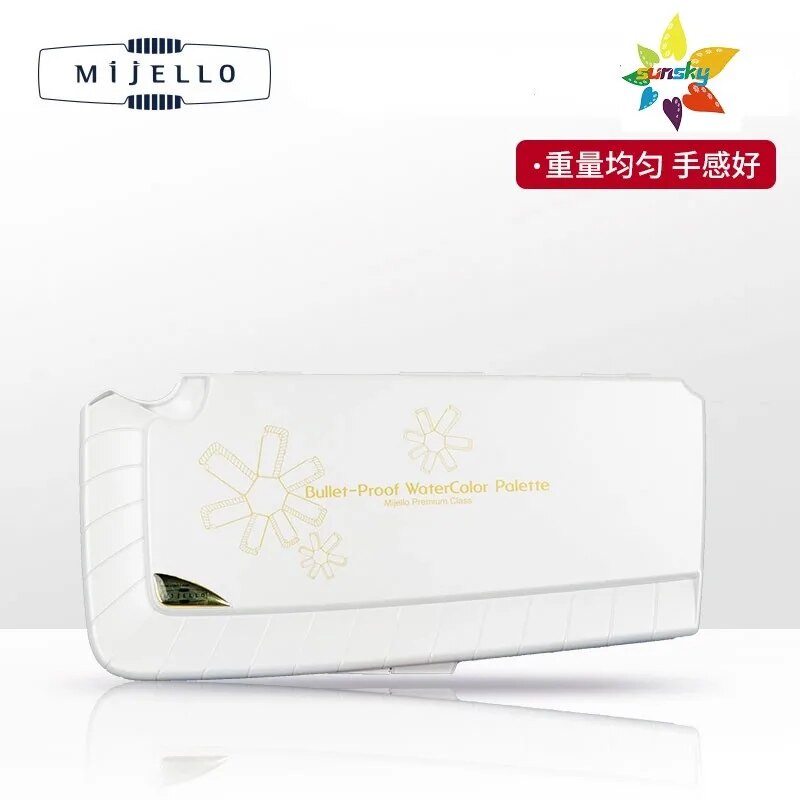 26U MIJELLO Bulletproof Glass Palette for Watercolor,MWP3036/MWP3038