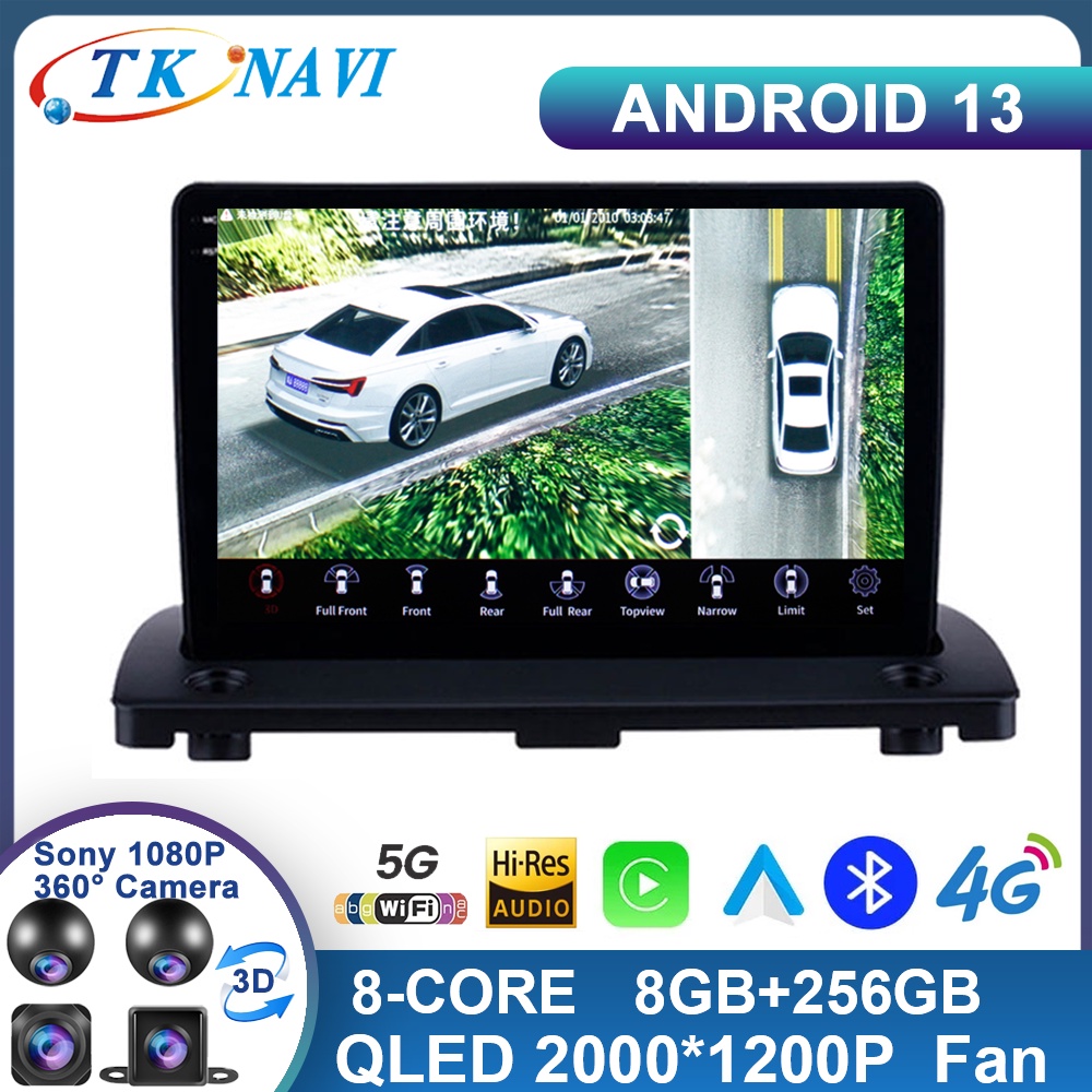 ™Android 13 For VOLVO XC90 2004 - 2013 Car Radio Multimedia Video ...