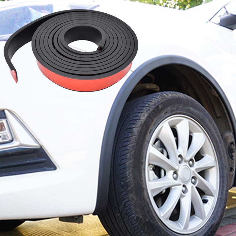 ₪Universal Car Fender Flare Rubber Seal Strip Wheel Eyebrow Protector