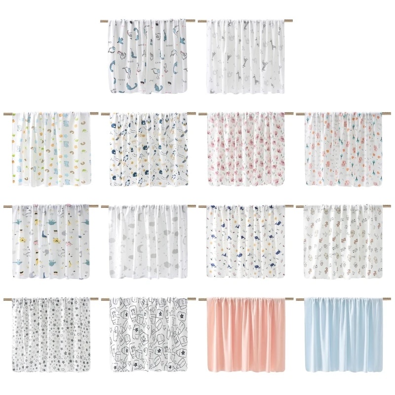 Cotton Swaddles Blanket Infant Sleeping Towel Bedding Crib Accessory