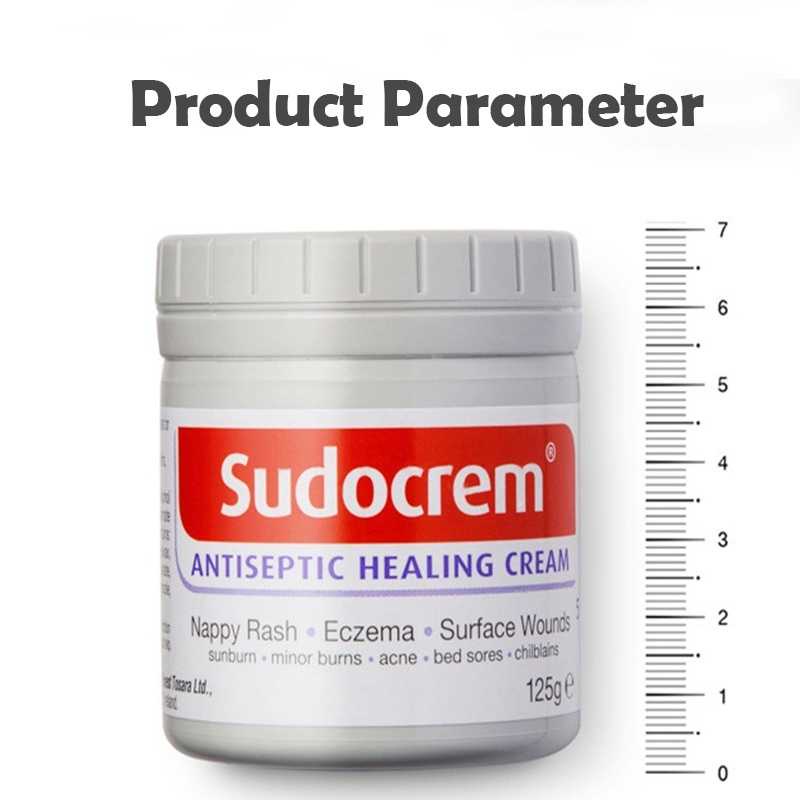 125ML Original Sudocrem Healing Cream Nappy Rash Hemorrhoids Psoriasis Ointment Psoriasis