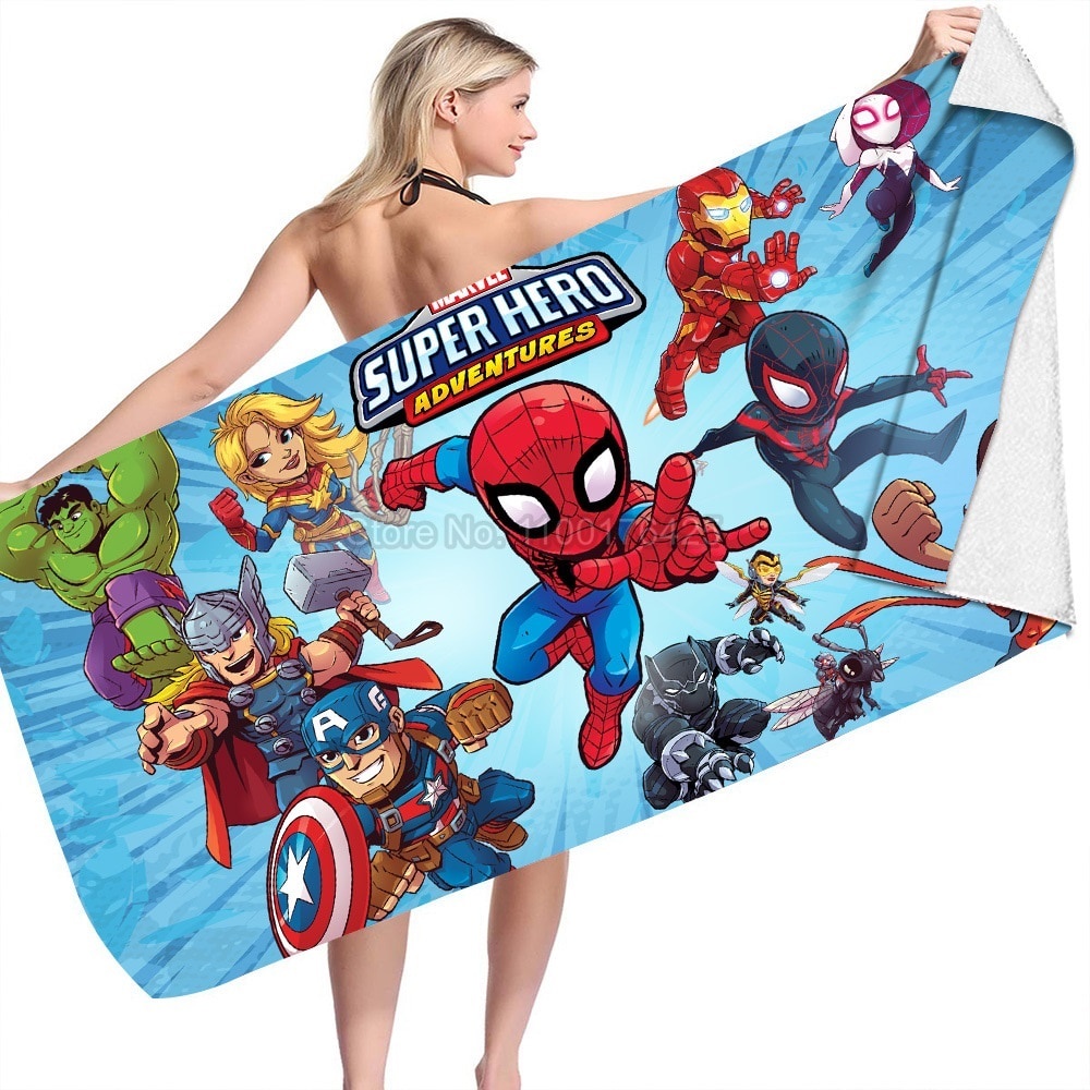 Avengers discount towel set