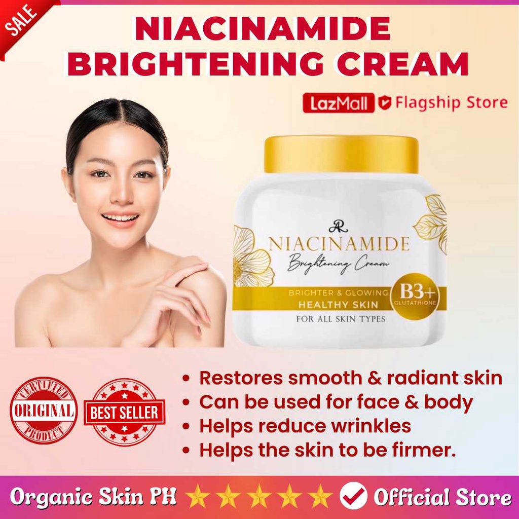 AR Niacinamide Whitening Cream Skin Brightening, Dark Spot Corrector