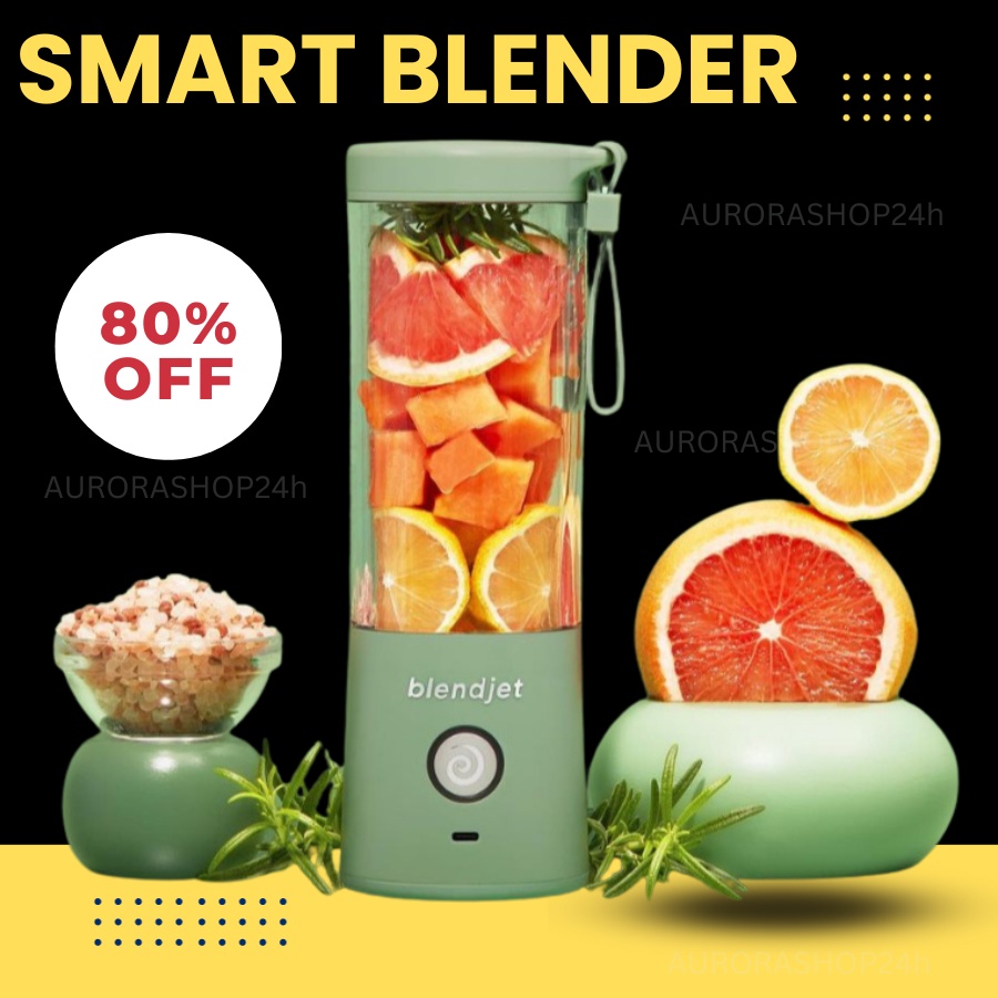 BLENDJET ONE PLUS SMART BLENDER Rechargeable Electric Fruit Juicer Portable Juice Cup Blender