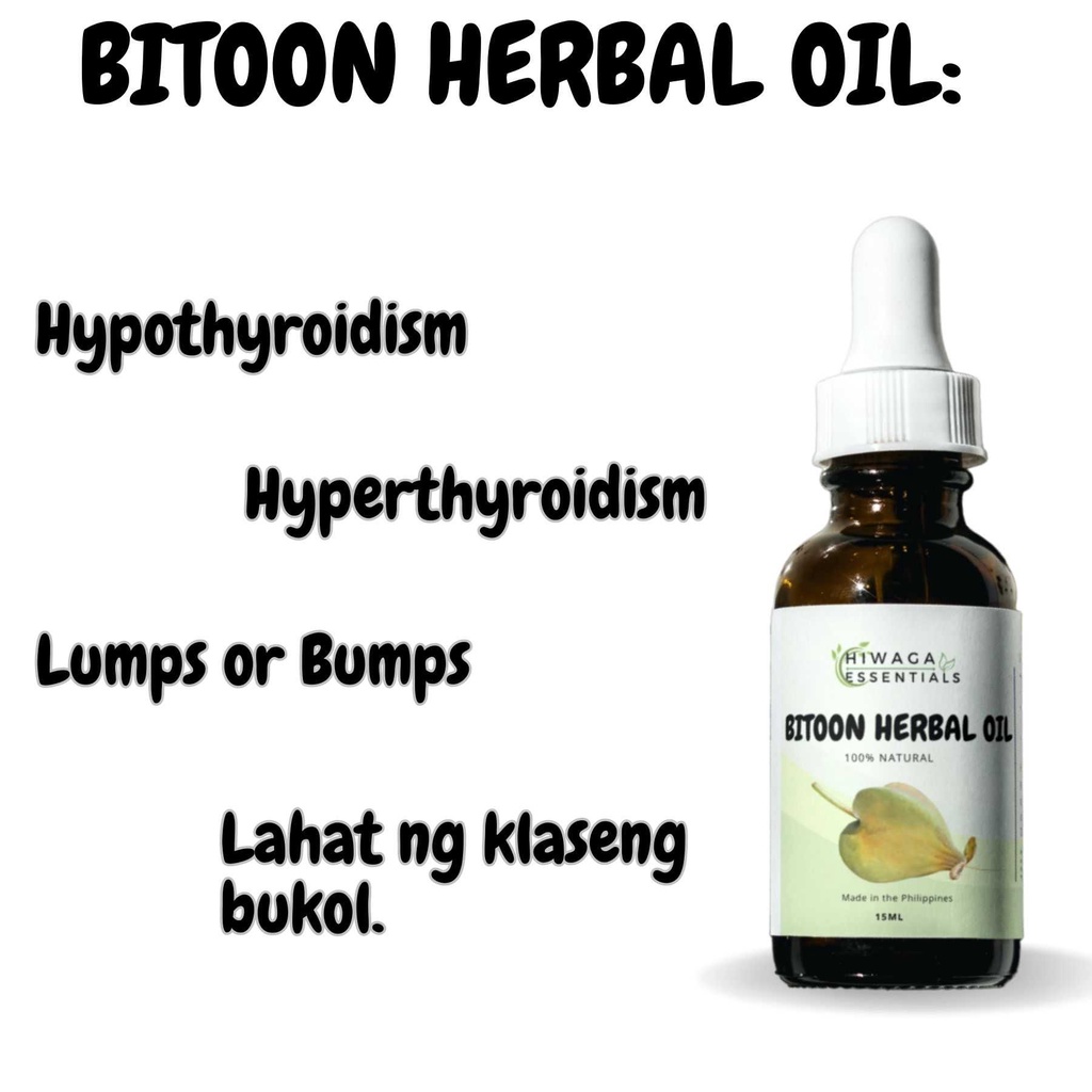 BITOON PURE EXTRACT HERBAL OIL FOR CYSTS, TUMOR, GOITER, NODULE, BOILS ...