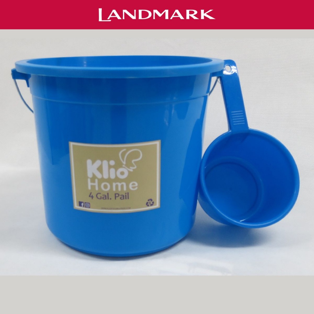 Klio Pail with Dipper Set Blue Shopee Philippines
