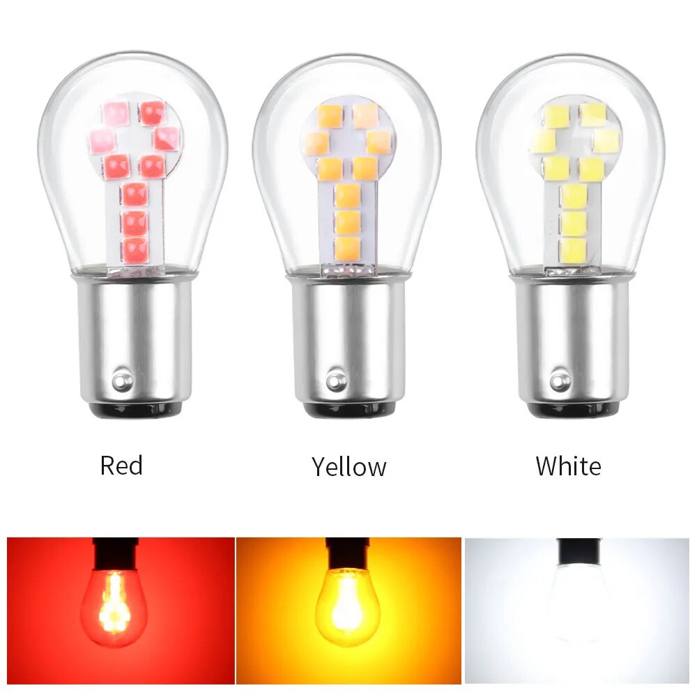 1x PY21W LED P21W led BAY15D BA15S BAU15S BA15D LED Bulb P21/5W R5W ...