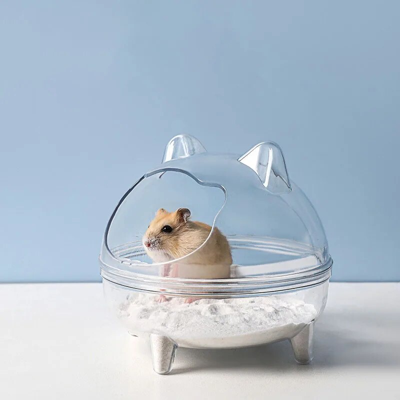 Hamster Bathroom Small Pet Sand Bath Container Toilet For Chinchilla 