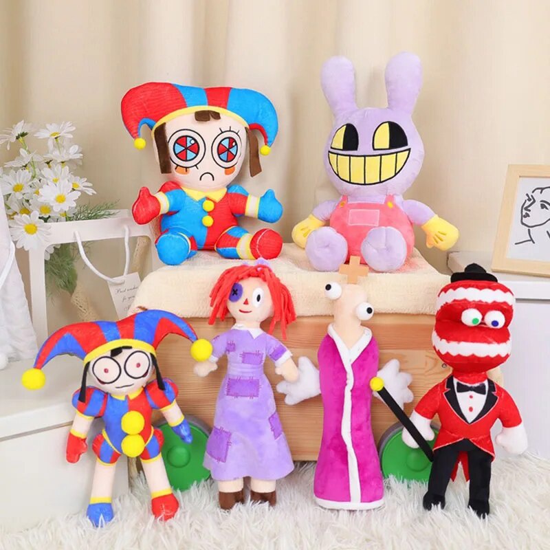 25/30cm Digital Circus Plush Toys Amazing Circus Clown Rabbit Cartoon ...