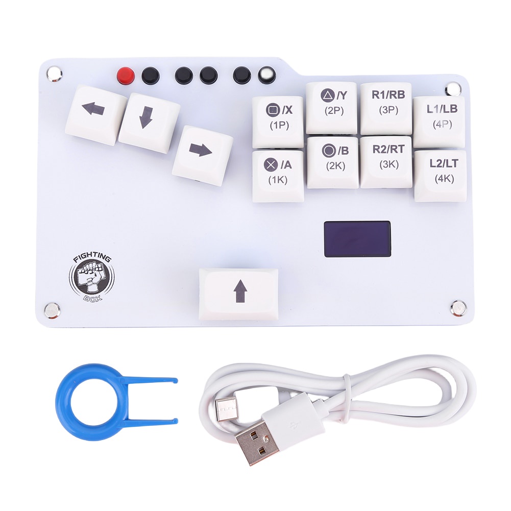 웃Fighting Box Gamepad Keyboard with Cherry Mx Speed Mechanical Switches