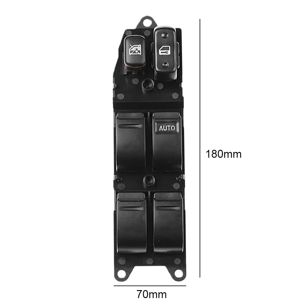 Window Lift Switch Backlight Button Replacement Regulator Switch Right ...
