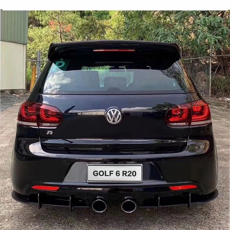 Diffuser for Volkswagen GOLF 6 R20 / GOLF 6 GTI MK 6 hatchback pre ...
