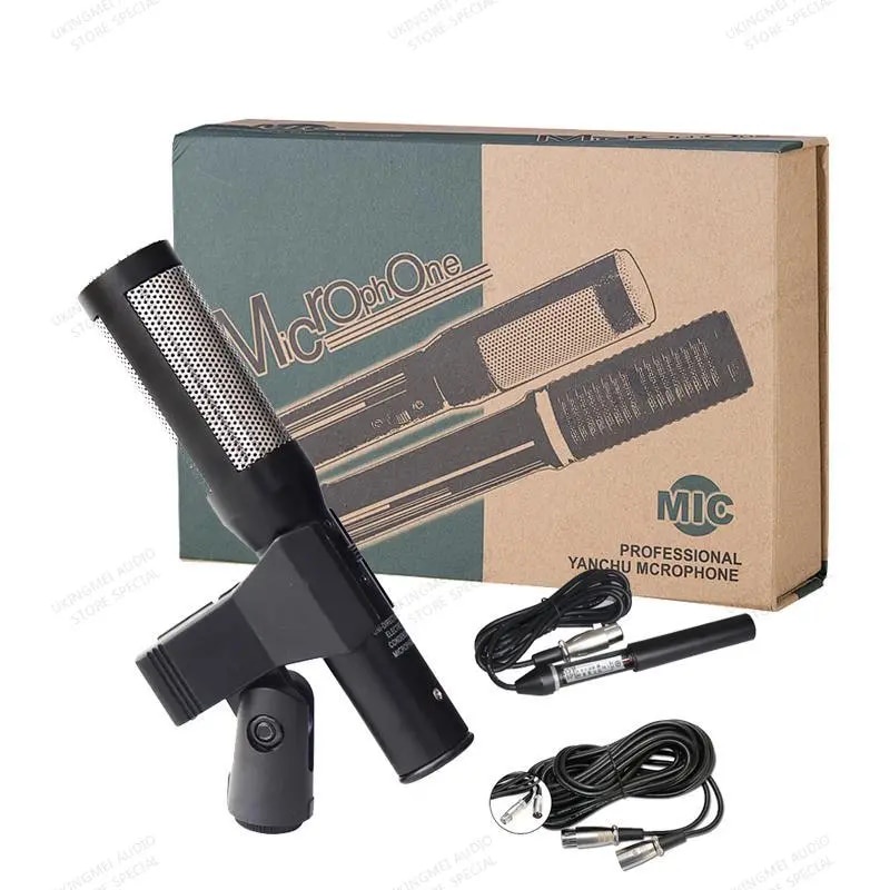 Professional Choir Condenser Microphone Capacitor Wired Chorus Mic High Sensitivity Recording ☻n