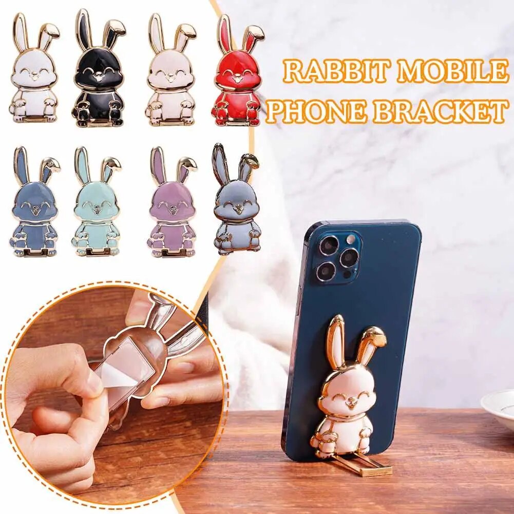 ☋Rabbit Bracket Foldable Bunny Phone Bracket Rabbit Holder Stand Phone ...