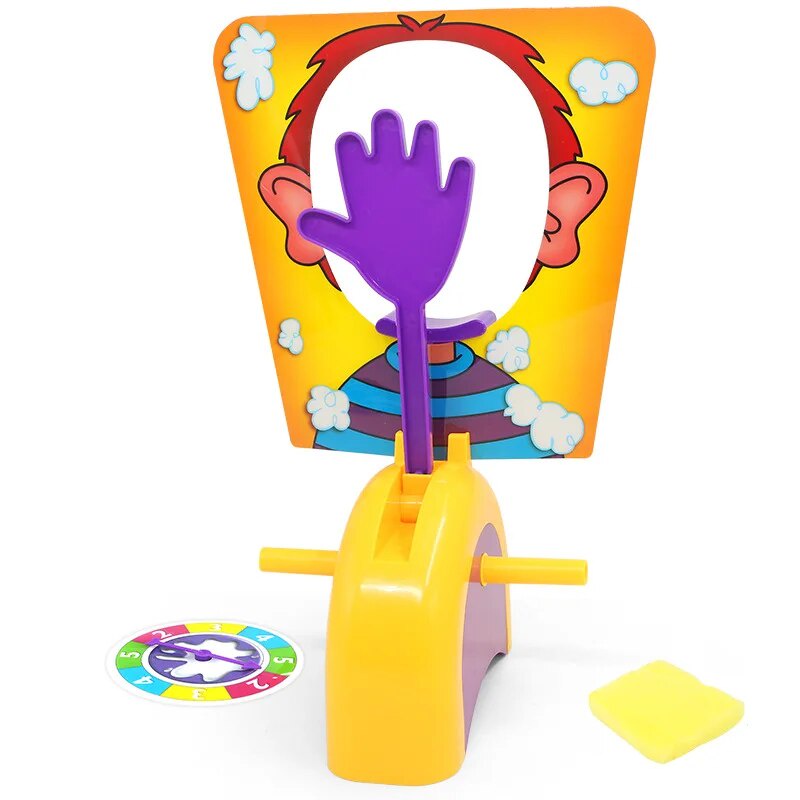 ๑Cream Hit Face Funny Party Toys Pie Cake Toy Desktop Board Game