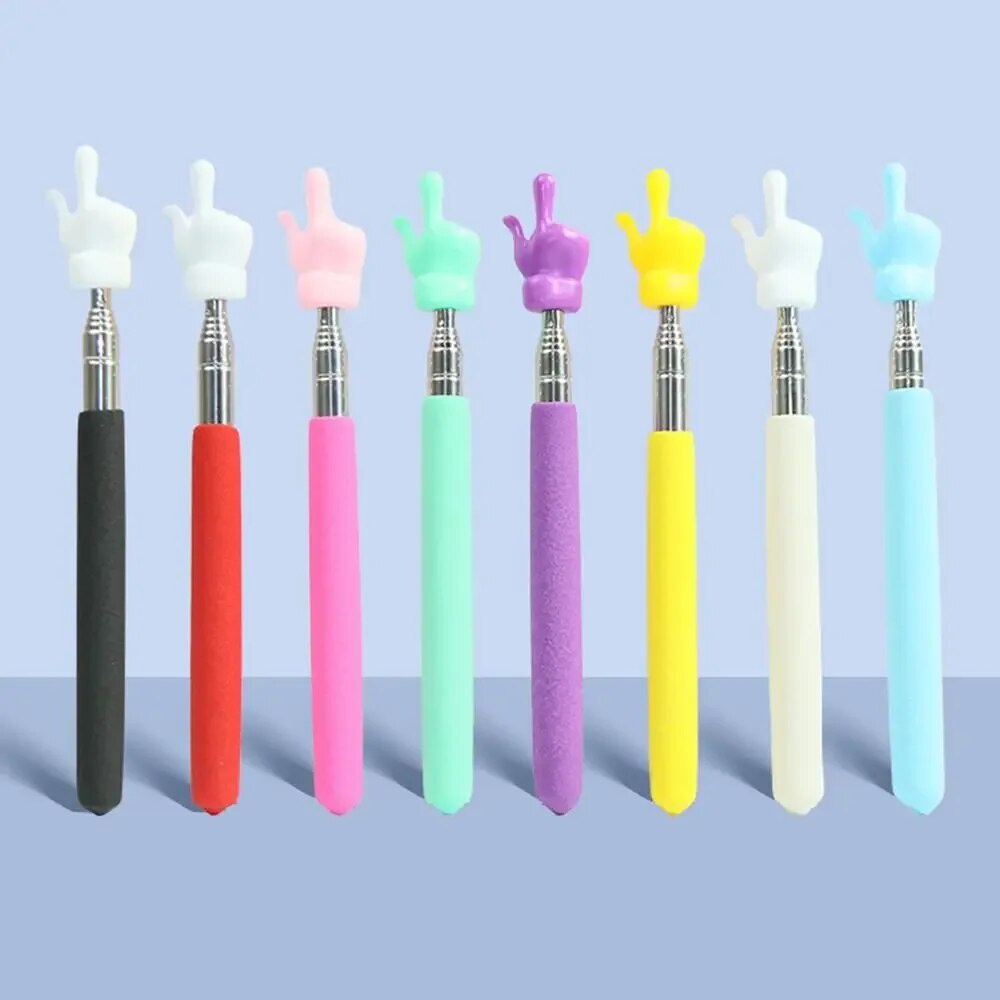 Pointer Telescopic Learning Retractable Stick Rod Stainless Steel ...