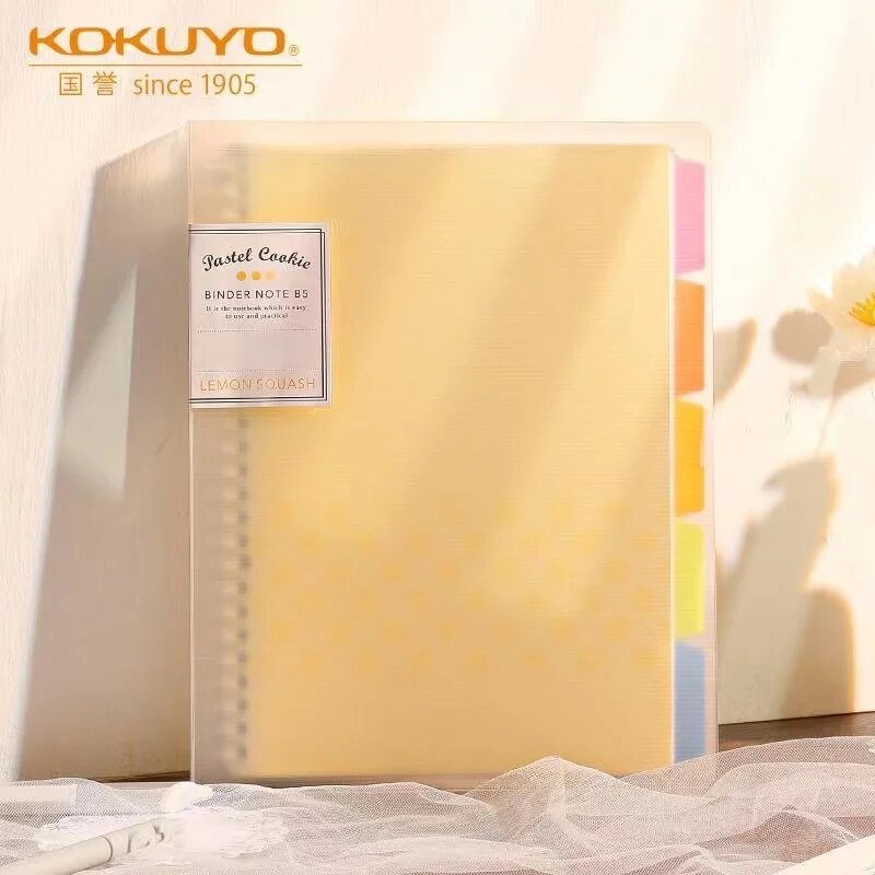 KOKUYO Light Color Cookie Series Loose-leaf Notebook A5 B5 A4 ...