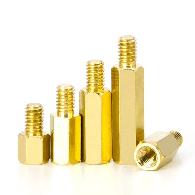 M4 Hex Brass Standoff Spacer Screw Pillar PCB Computer PC Motherboard ...