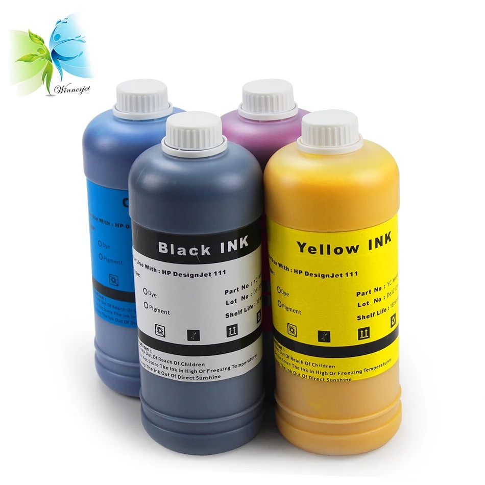 Winnerjet No clogging Pigment ink for HP 82 11 ink cartridge for HP ...