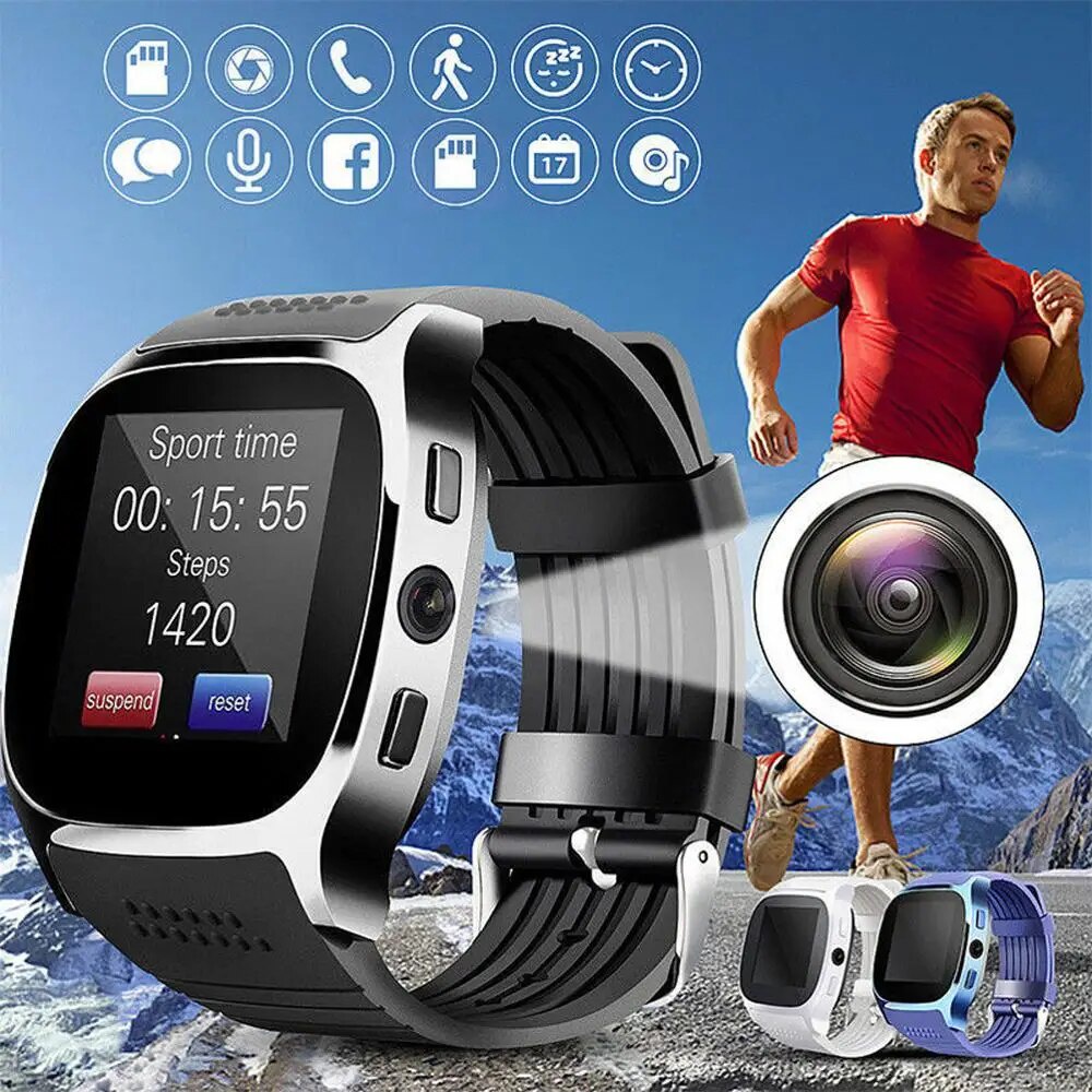 T8 bluetooth best sale smart watch