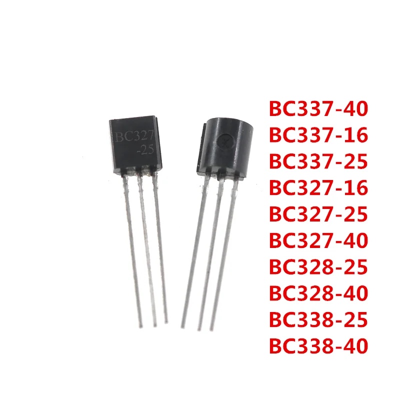 50PCS BC337-40 TO92 BC337 TO-92 NPN BC337-16 BC337-25 BC327-16 BC327-25 ...