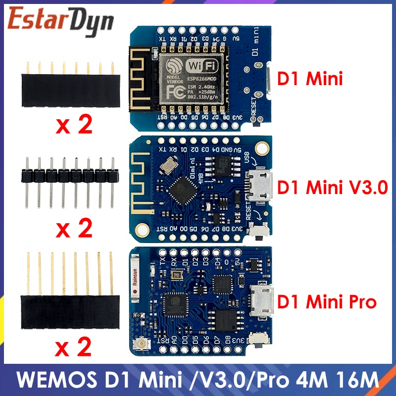 40o D1 Mini ESP8266 ESP-12 ESP-12F CH340G V2 USB WeMos D1 Mini WIFI ...