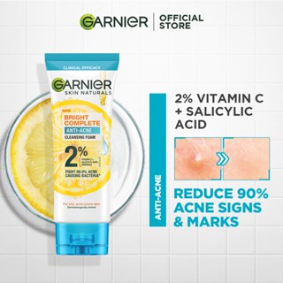 Garnier on sale facial cleanser