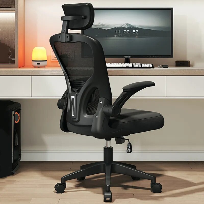 Ergonomic Office Chair Computer Armchair Wheels Recliner Executive ...