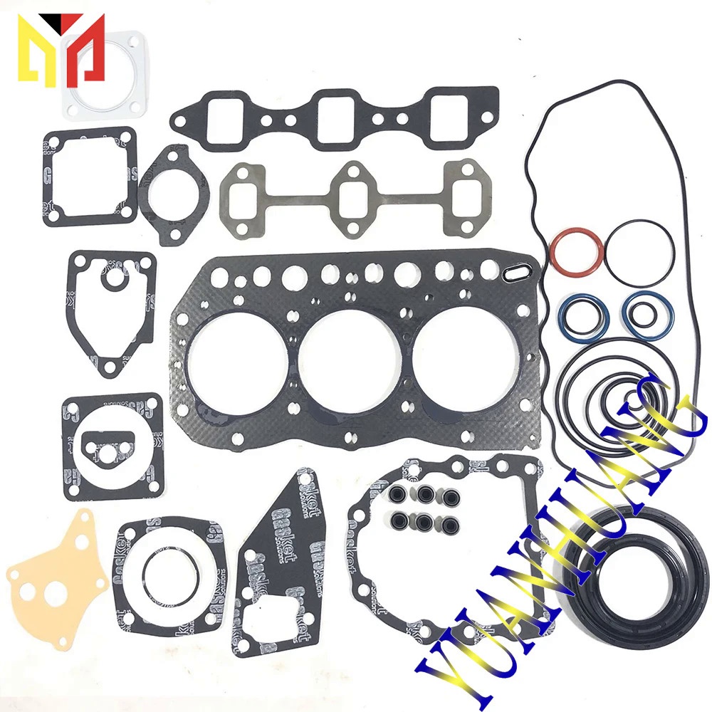 3TNC78 Engine Full Gasket Kit Overhual Set For Yanmar Excavator Tractor