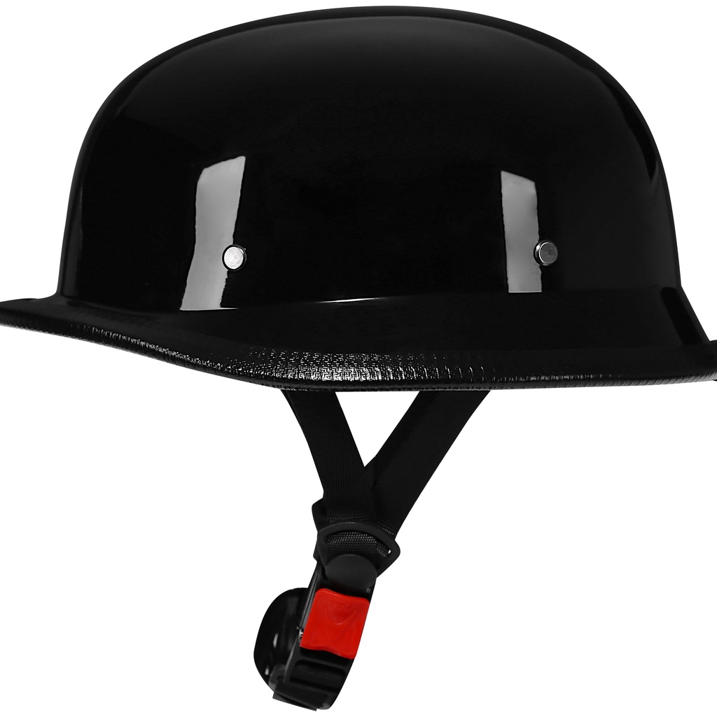 September promotion Retro personality Half helmet steel helmet German ...