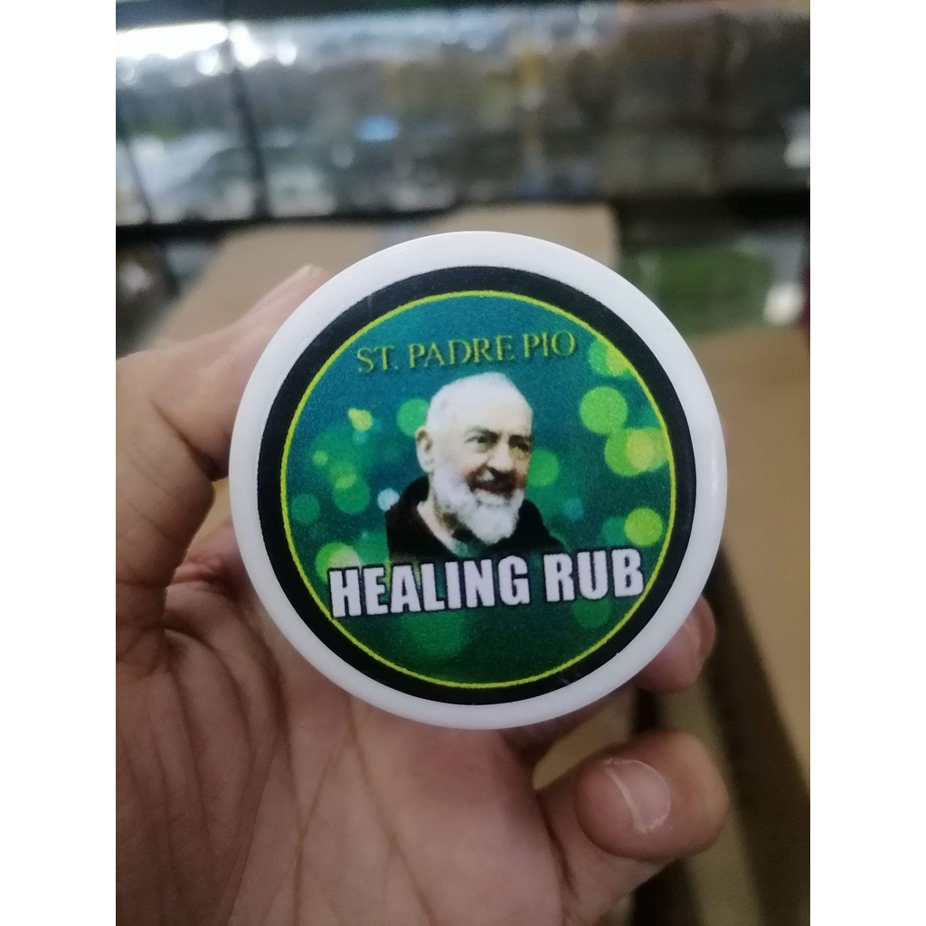 padre pio healing rub | Shopee Philippines