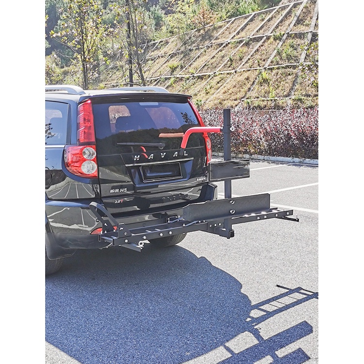 Carbon Steel Rear Rack Car Hitch Luggage Rack Die Casting Motorcycle