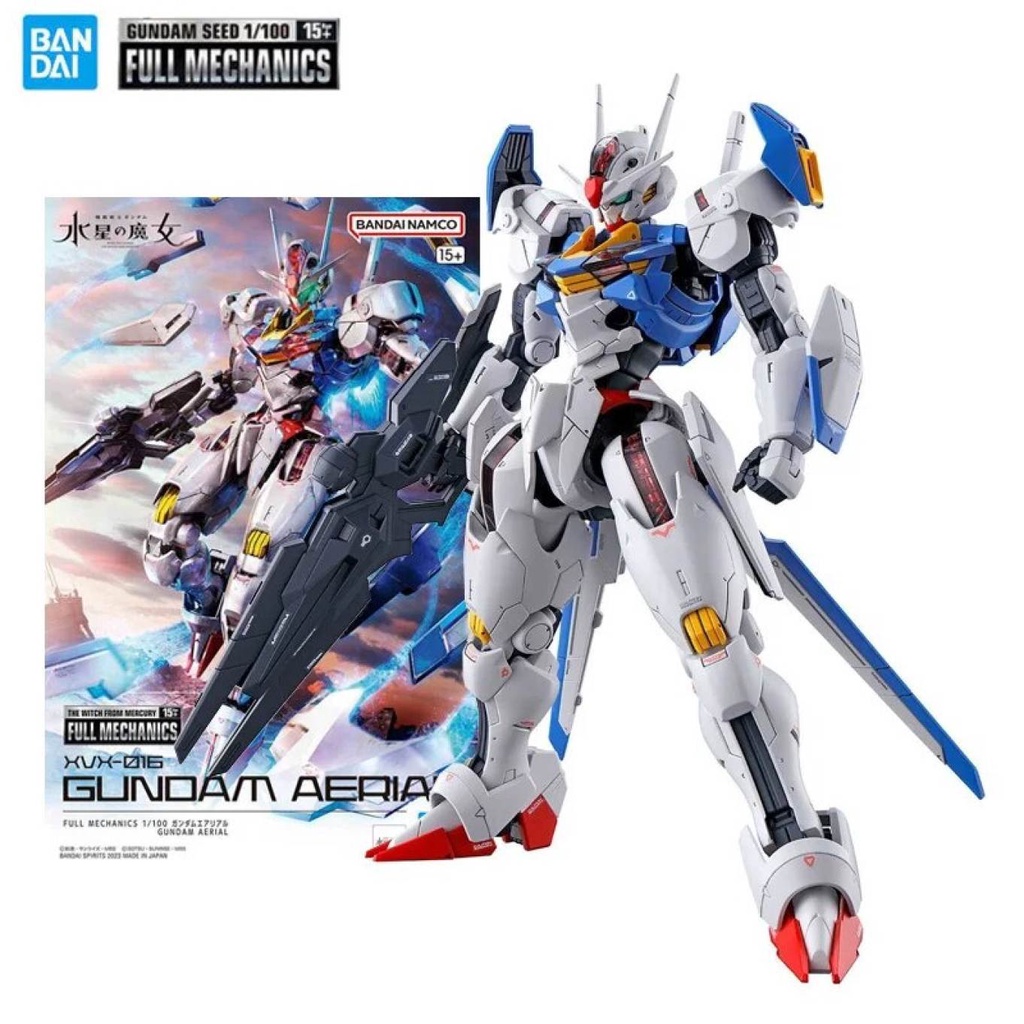 Bandai Genuine The Witch From Mercury FM Series 1/100 GUNDAM AERIAL Anime  Action Figure Assembly Mod | Shopee Philippines