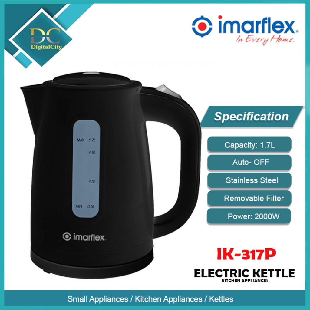 Imarflex Electric Kettle IK317P Shopee Philippines