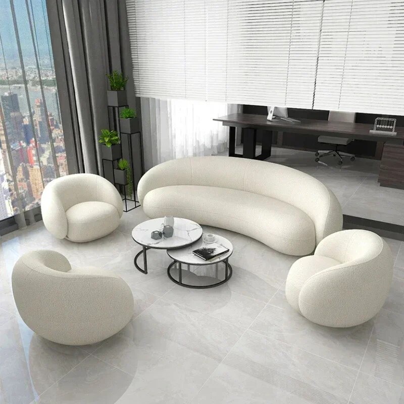 Nordic Reception Simple Modern Living Room Sofa Small Apartment ...